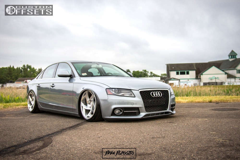 2009 Audi A3 with 19x10 42 Radi8 R8s5 and 235/35R19 Hankook V12