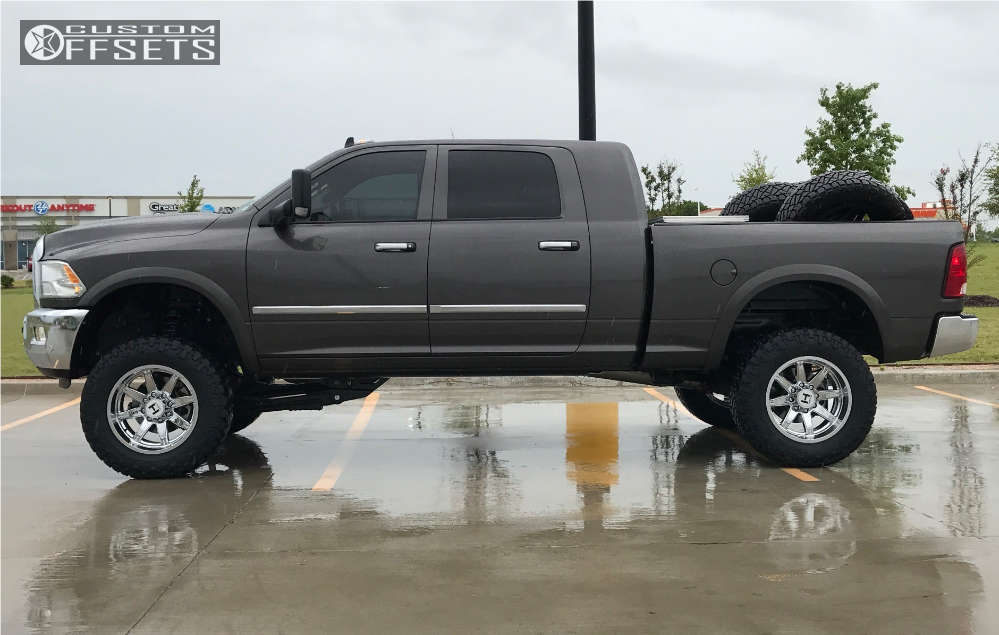 2016 Ram 2500 with 20x10 -19 Hostile Alpha and 295/65R20 Nitto Trail ...