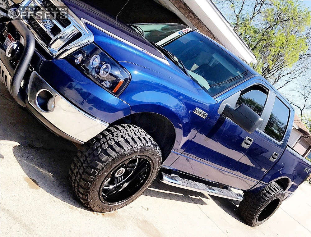 2008 Ford F-150 with 20x12 -51 Vision Rage and 33/12.5R20 Federal ...
