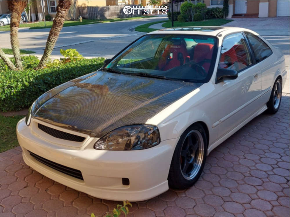 1 1998 Civic Honda Si Unknown Coilovers Vors Sp1 Silver