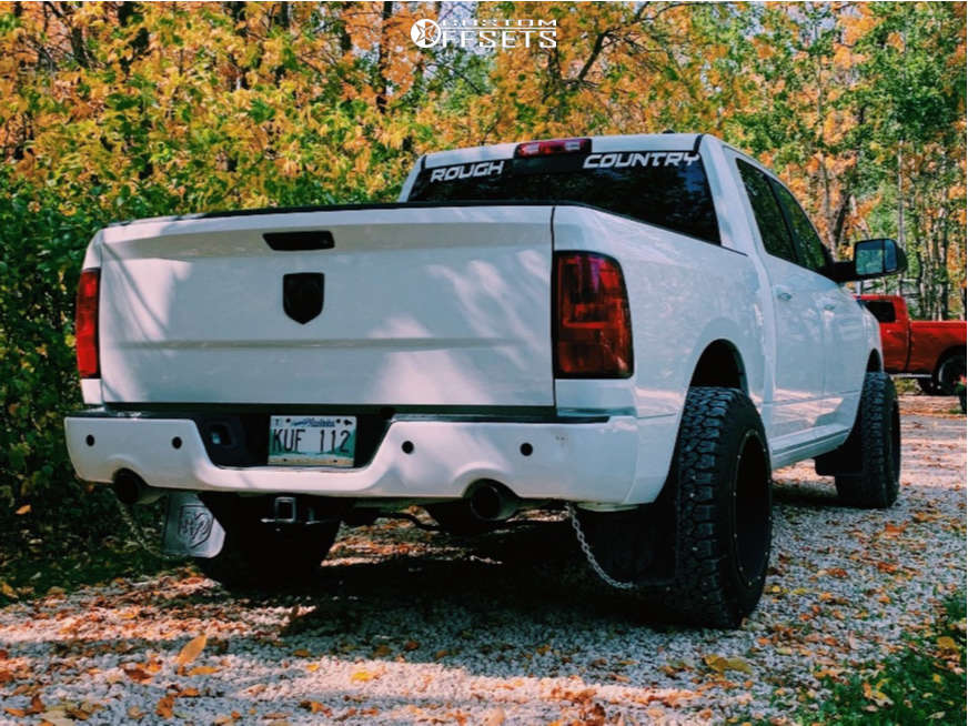 2013 Ram 1500 with 20x12 -51 Vision Rocker and 33/12.5R20 BFGoodrich ...