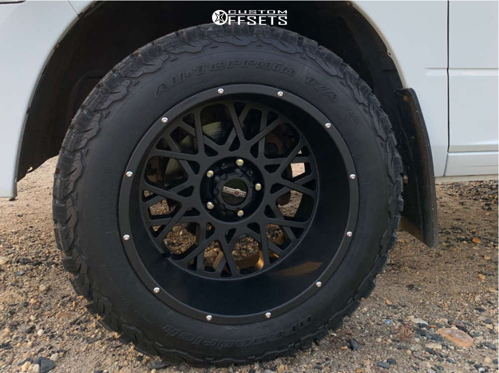 20 Inch Vision Rocker 2013 Ram 1500 with 20x12 -51 Vision Rocker and 33/12.5R20 BFGoodrich ...