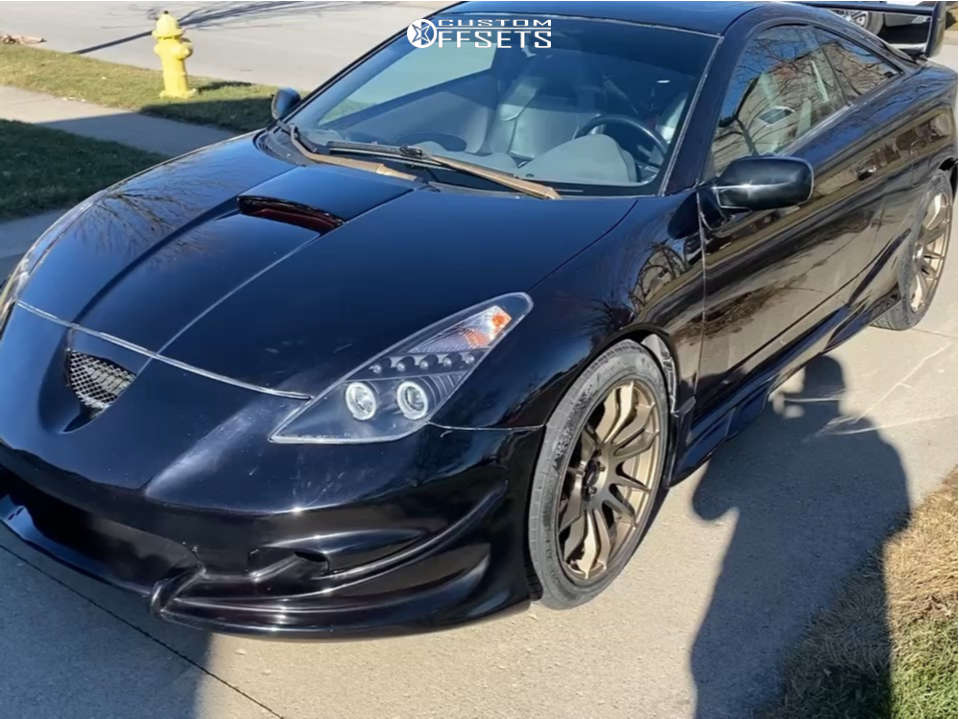 2000 Toyota Celica with 18x8.5 33 AVID1 Av20 and 235/45R18