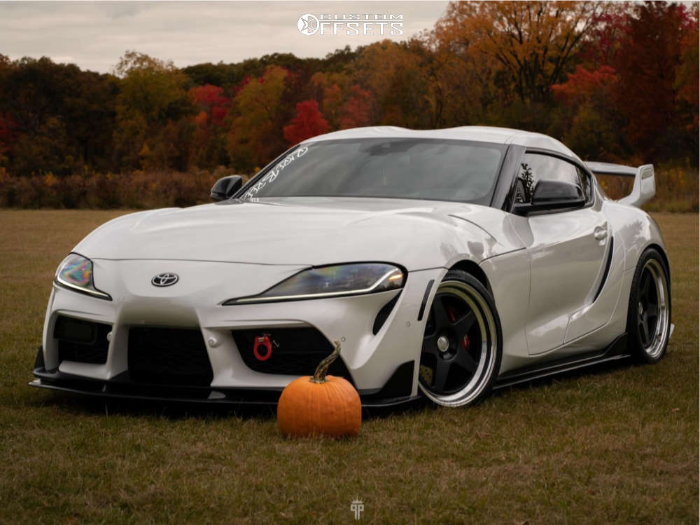 2022 Toyota GR Supra with 19x9.5 22 Kansei Knp and 275/35R19