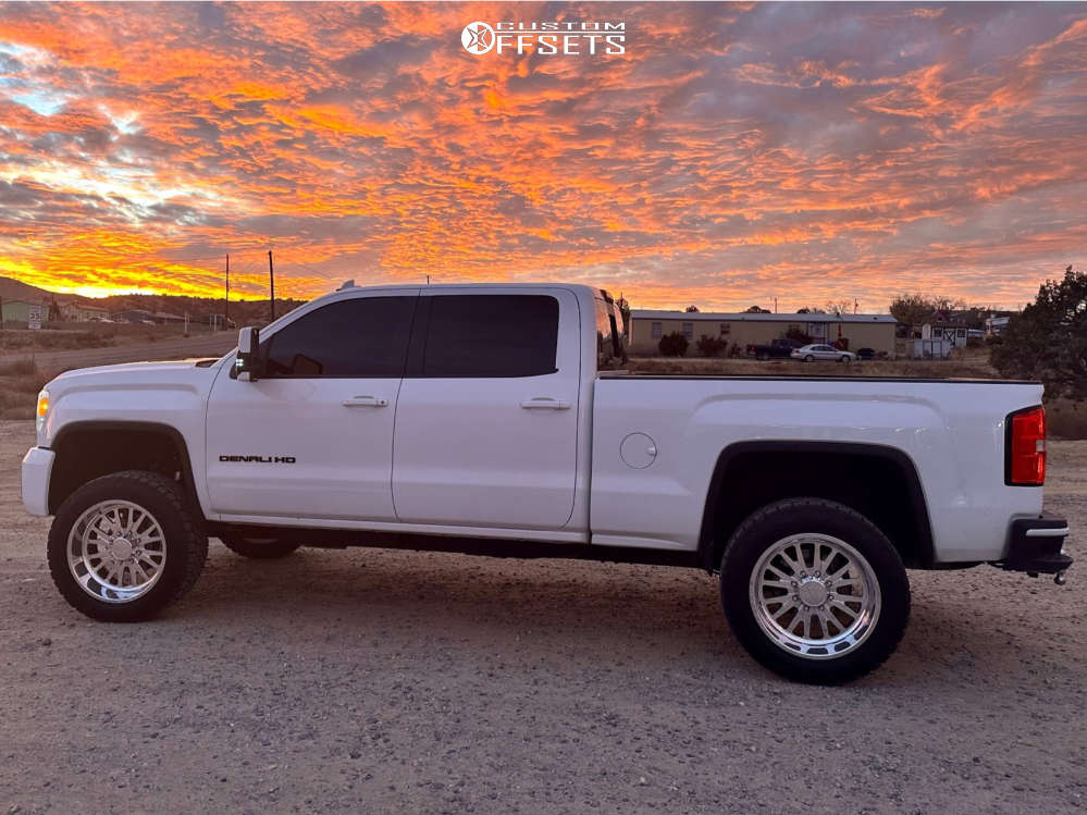 2015 GMC Sierra 3500 HD with 22x11 0 JTX Forged Vendetta and 295/55R22 ...