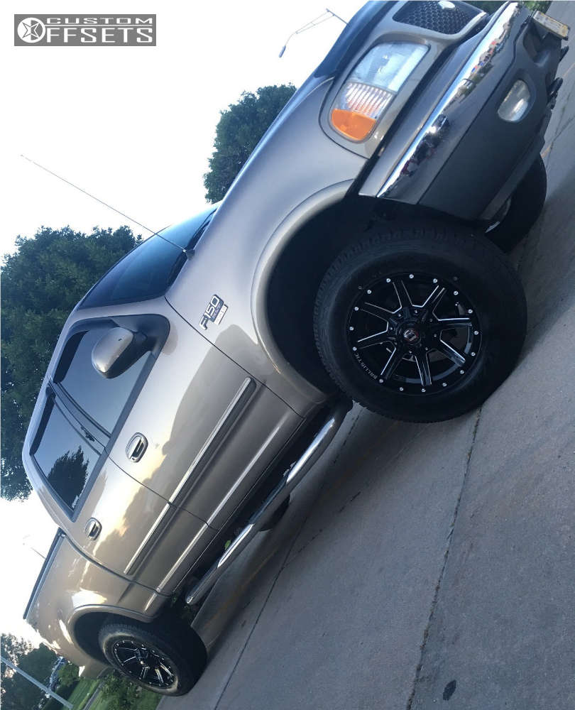 Ford Razorbacks 2003 Ford F-150 with 18x9 -12 Ballistic Razorback and 265/70R18 Atturo ...