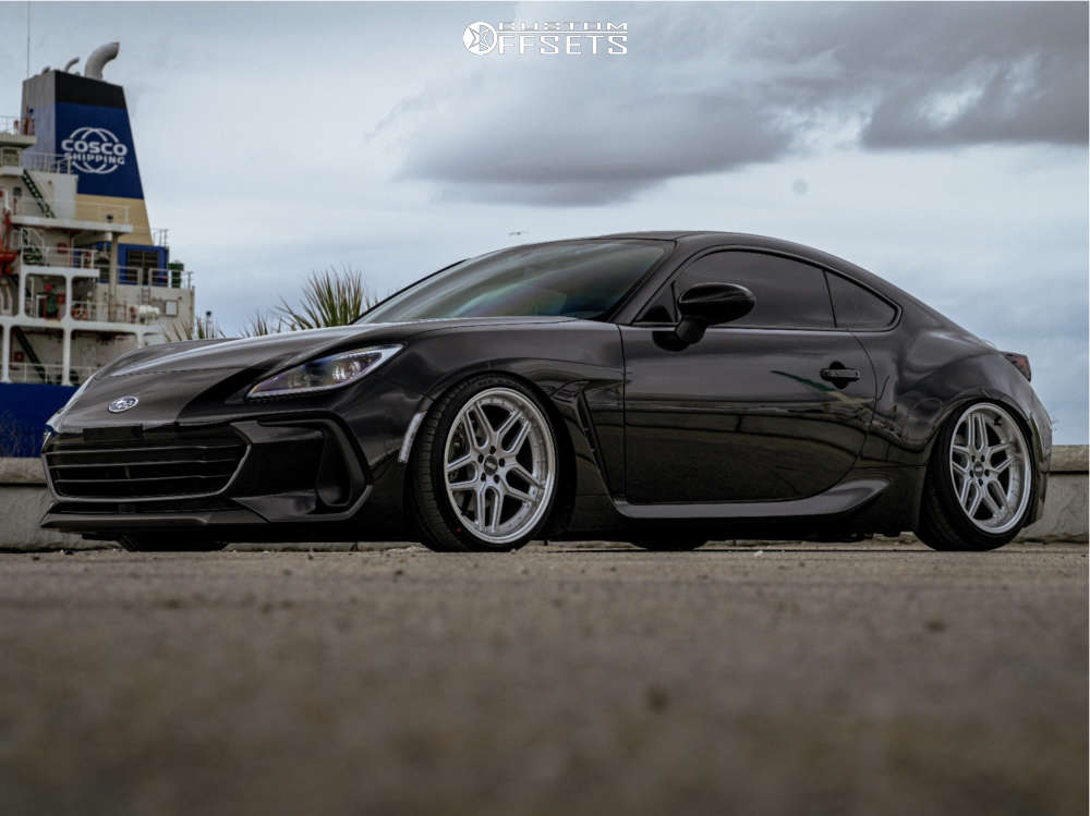 2022 Subaru BRZ with 18x8.5 35 ESR Cs15 and 215/45R18 Nexen N3000