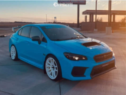 パーツ WRX 2019 Subaru WRX Base with 17x8 Enkei Ts-5 and Velozza 235x45