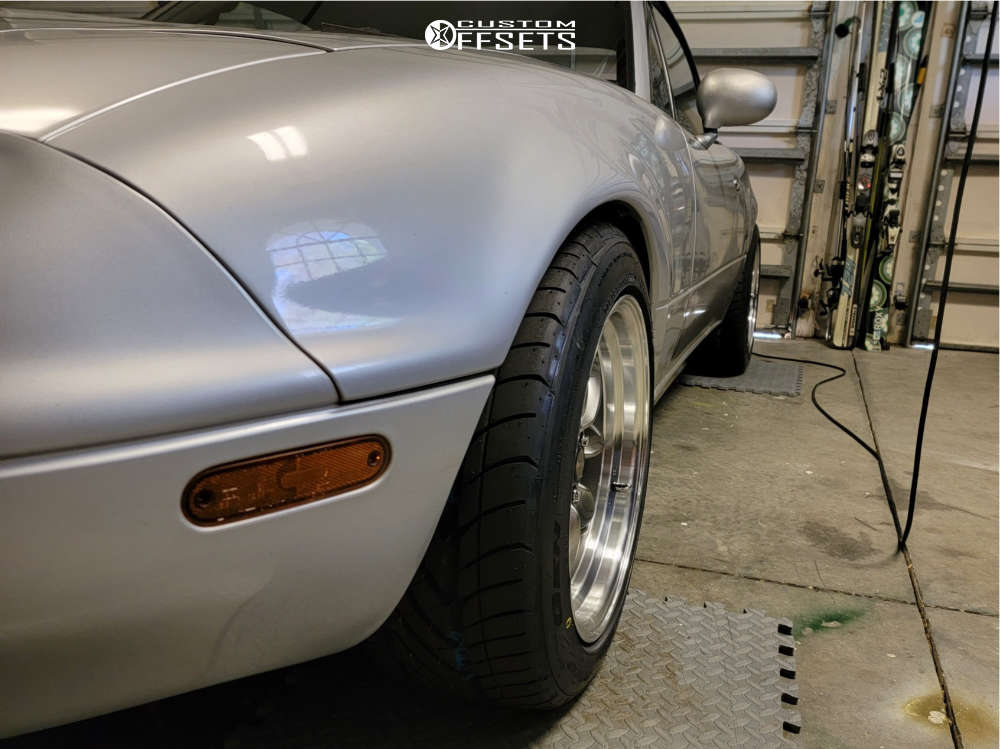 1991 Mazda Miata with 15x8 20 Vors Tr9 and 205/50R15 Nitto Neo Gen