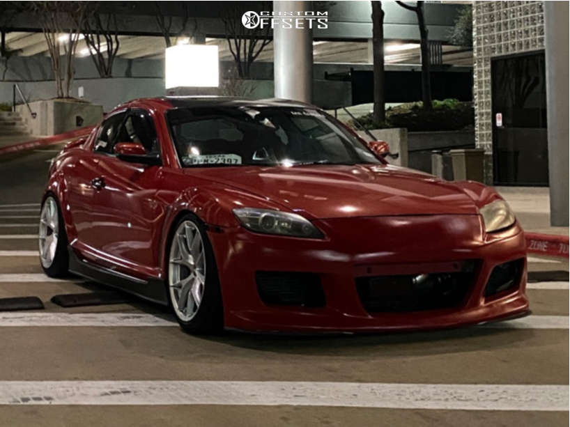RX 2008 Mazda RX-8 GS with 18x8.75 XXR 527 and Continental 225x40 on