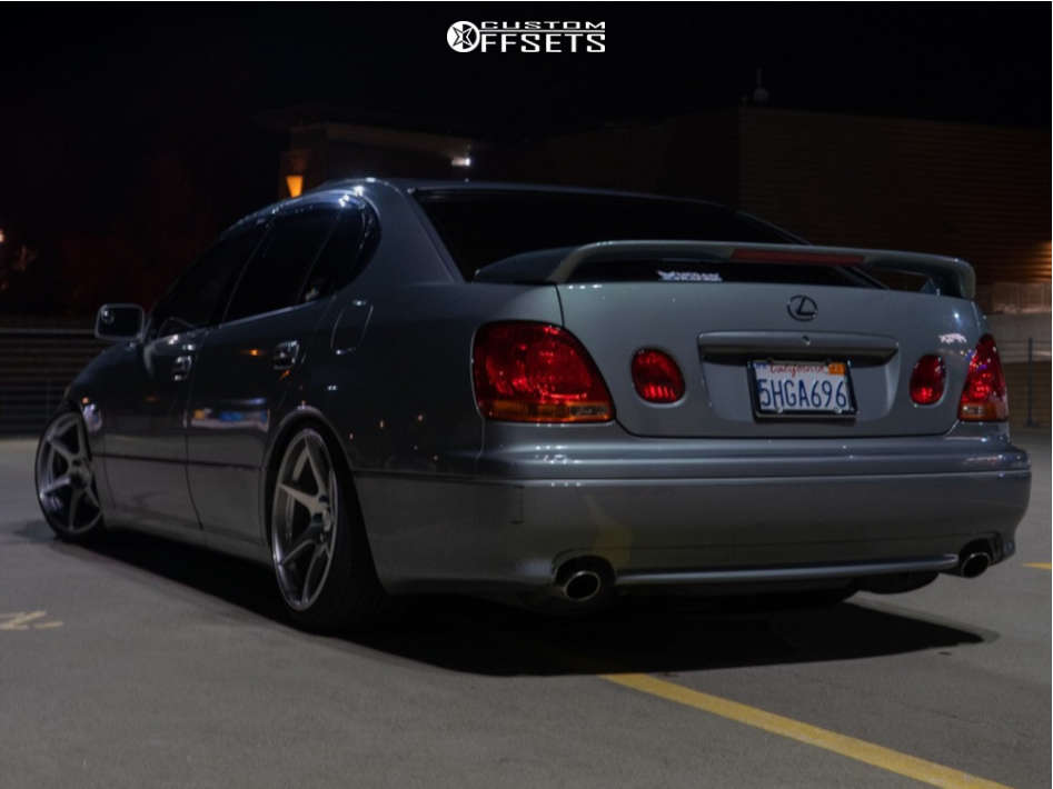 2004 Lexus GS300 with 18x8.5 30 Anovia Titan and 225/40R18 Delinte D7 ...