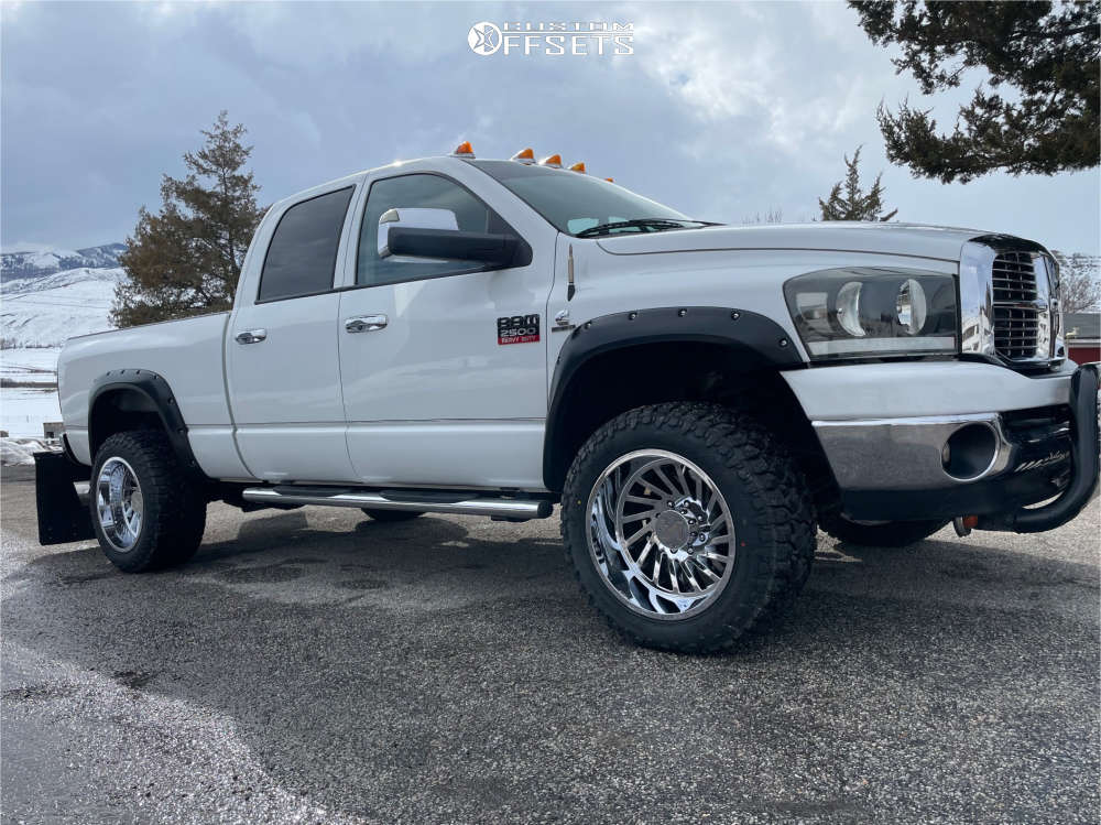 2009 Dodge Ram 2500 with 20x12 -51 ARKON OFF-ROAD Caesar and 33