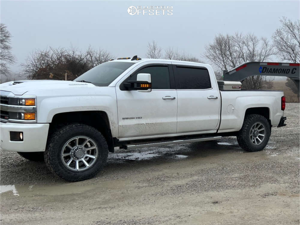 2019 Chevrolet Silverado 2500 HD with 20x9 12 Vision Turbine and 35/12