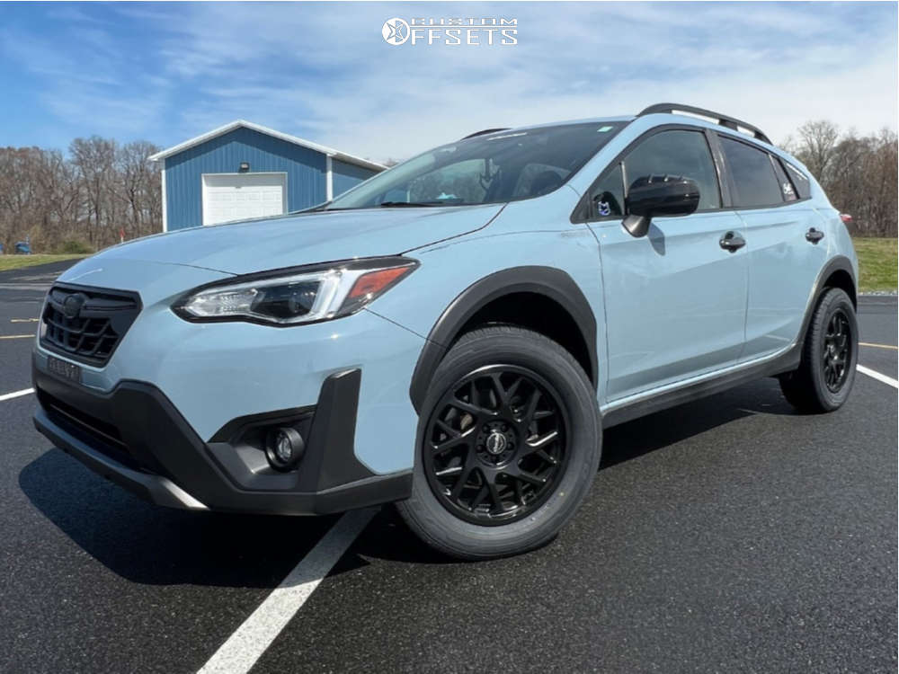 2021 Subaru Crosstrek with 17x7 15 Reika R25 and 225/60R17 Toyo Tires ...