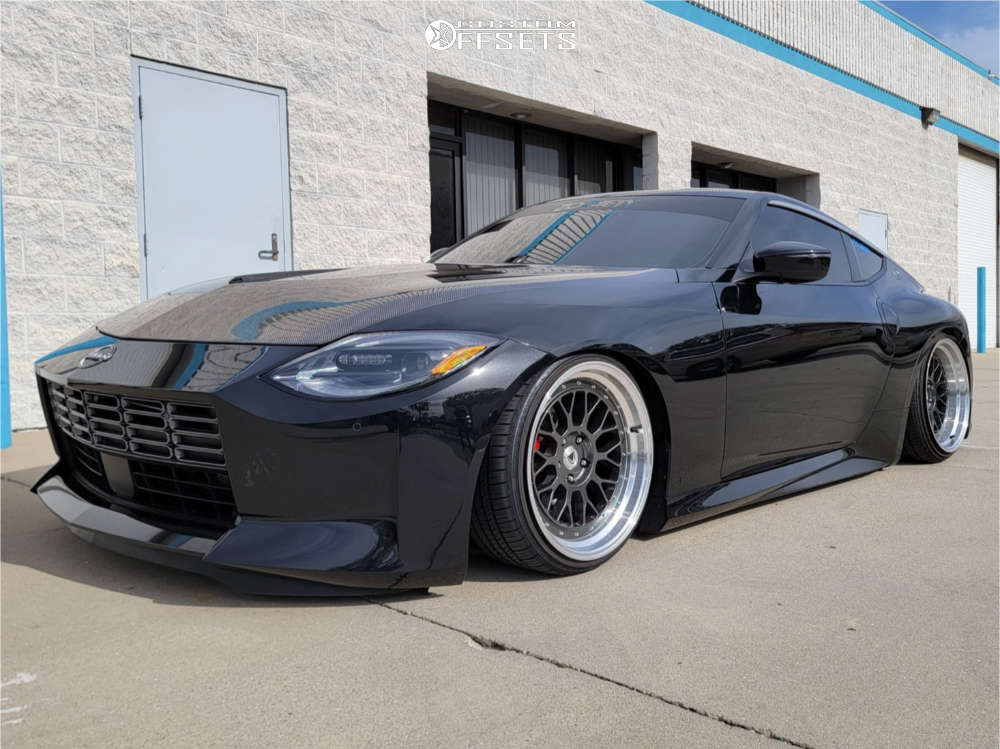 2023 Nissan Z with 19x9.5 12 Vulcan Wheels MSH and 215/30R19