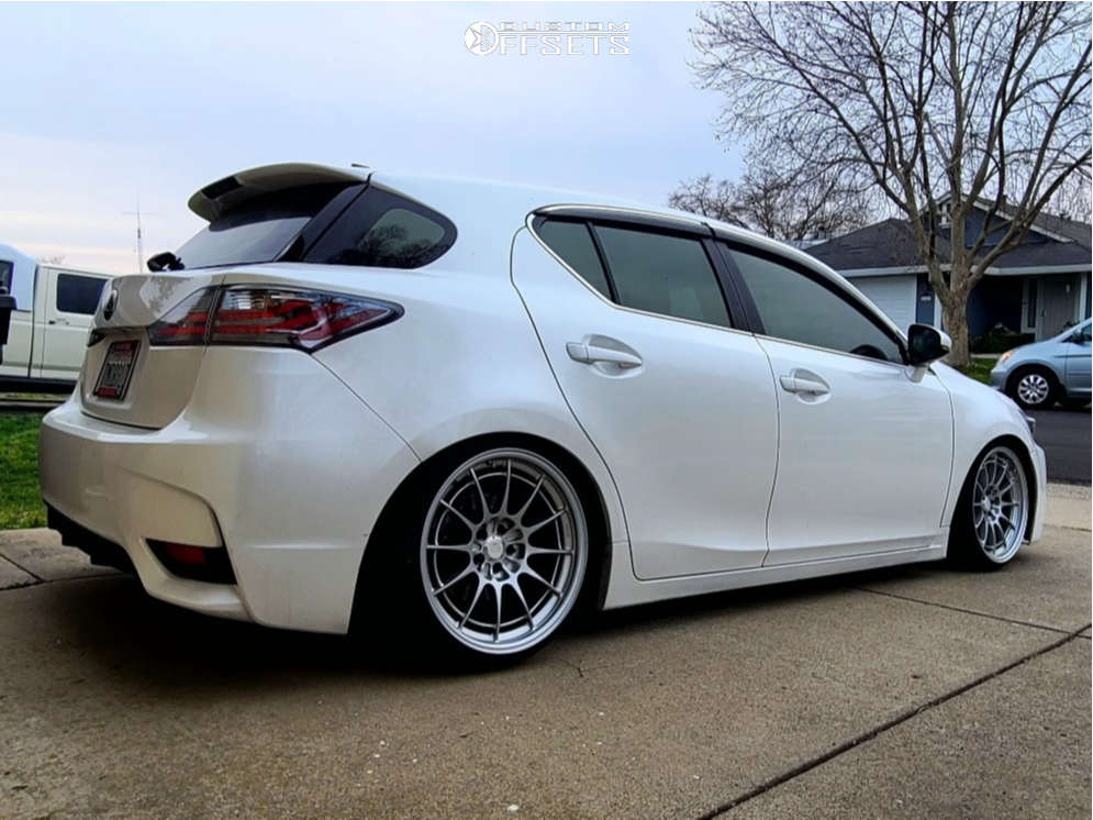 レクサスct200h 215/40ZR18 2012 Lexus CT200h with 18x9.5 35 Anovia Kano and 215/40R18