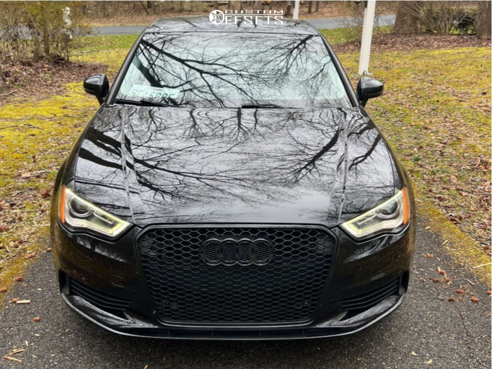 2015 Audi A3 Quattro with 18x8.5 35 Aodhan Ah11 and 235/40R18