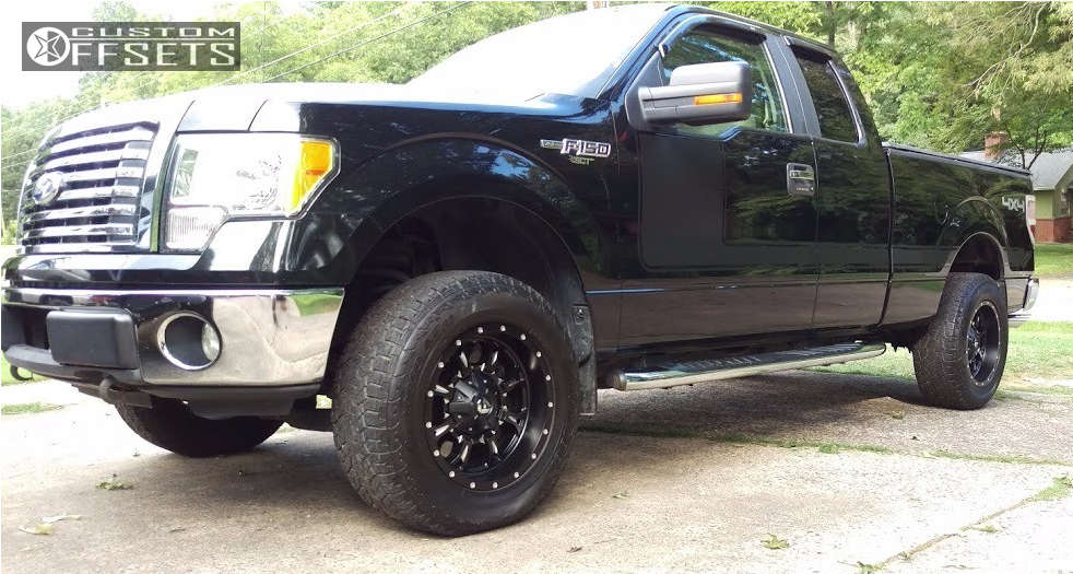 2010 Ford F150 with 18x9 12 Fuel Krank and 275/65R18 Hankook Dynapro