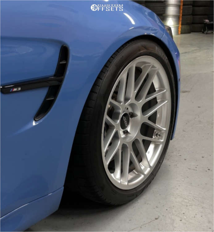 Ｍ3。。 2016 BMW M3 with 19x10 25 Apex Arc-8 and 275/35R19 Pirelli PZERO