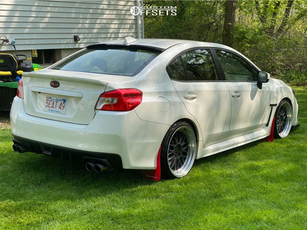 2018 Subaru WRX with 19x9.5 35 Vors Vr8 and 225/30R19 Federal 595