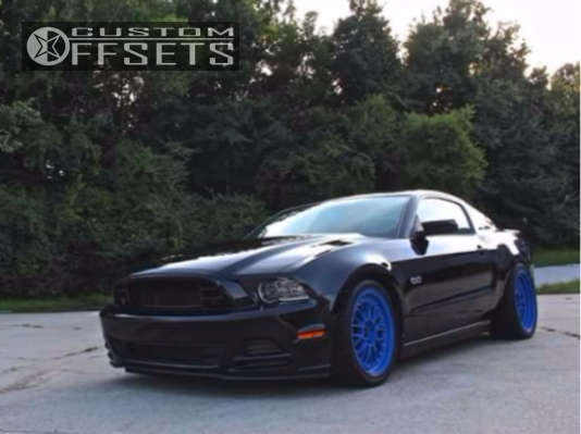 2014 Ford Mustang with 18x8.5 25 XXR 521 and 265/35R18 Nitto NT555
