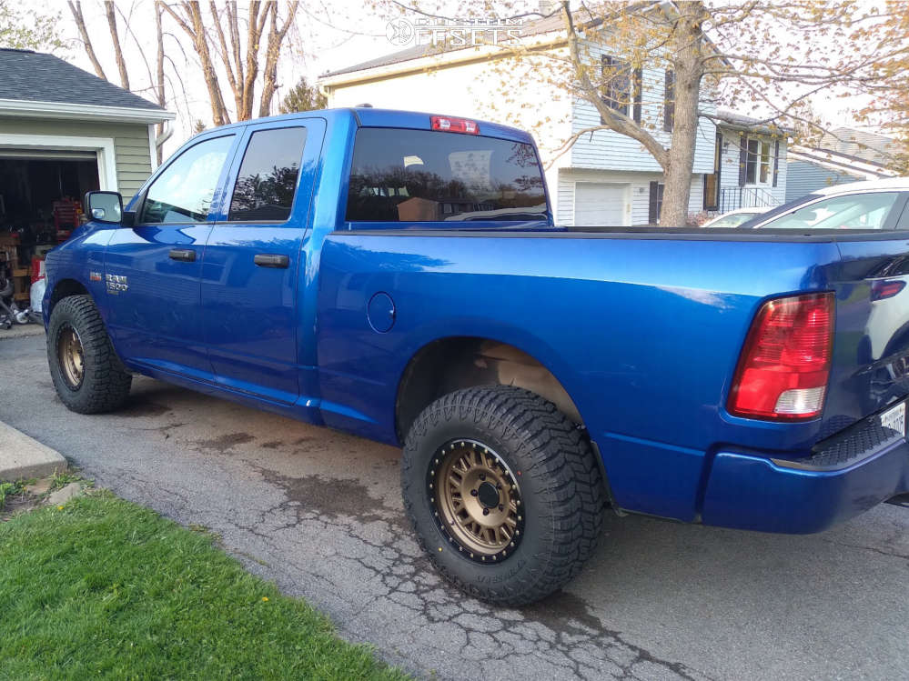 2019 Ram 1500 Classic with 17x9 12 Raceline Ryno and 285/70R17 Radar