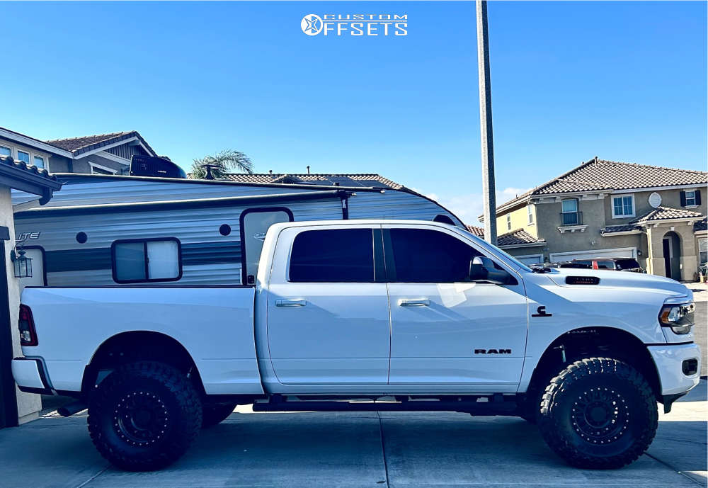 2022 Ram 2500 with 17x9 12 Raceline Ryno and 37/13.5R17 Toyo Tires