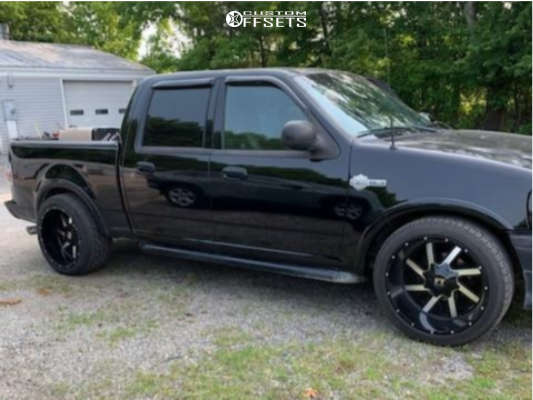 2002 Ford F-150 with 22x12 -44 Full Throttle Ft-1 and 305