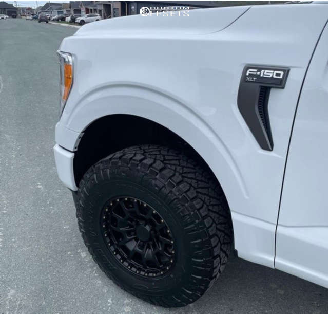 2022 Ford F-150 with 17x8.5 18 KMC Km718 and 285/75R17 Nitto Ridge ...
