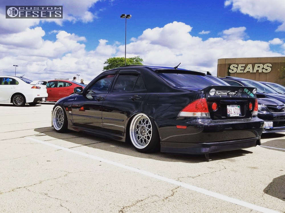 2002 Lexus IS300 with 18x9.5 35 MST Fiori and 225/40R18 Achilles Atr