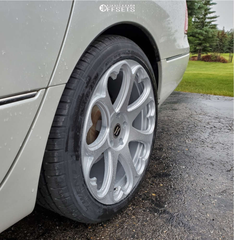 アクセサリー KORO 2001 Lexus LS430 with 19x8.5 35 Heritage Kokoro Monoc and