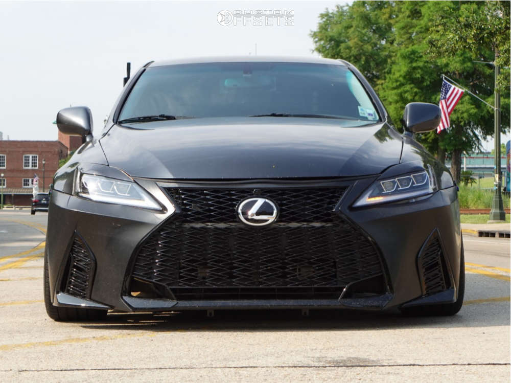 2008 Lexus IS250 with 18x9.5 22 ESR Cs15 and 245/35R18 Falken