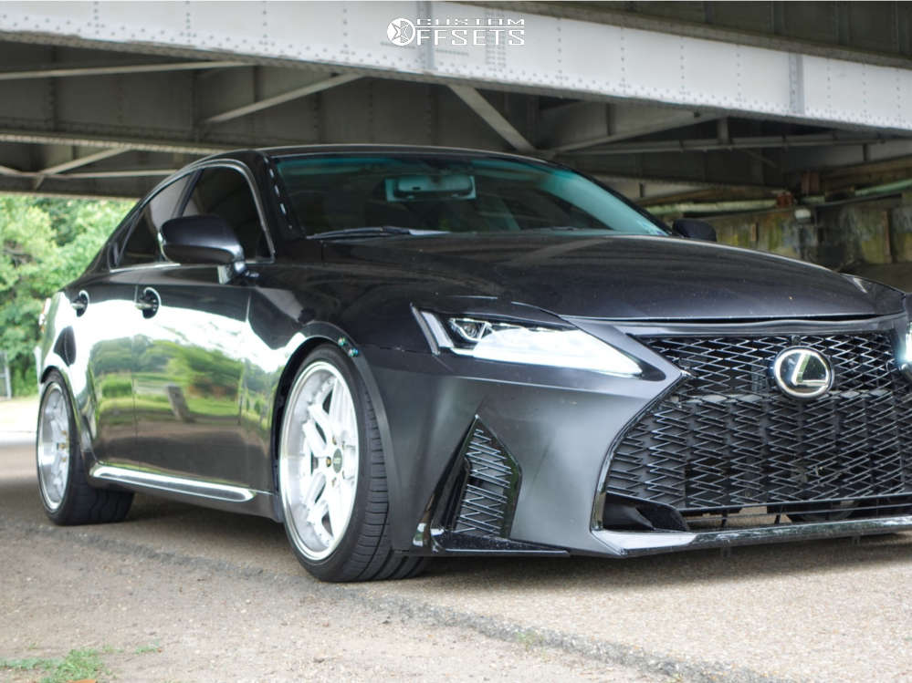 2008 Lexus IS250 with 18x9.5 22 ESR Cs15 and 245/35R18 Falken