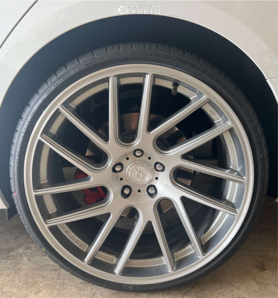 2022 Cadillac CT4 with 20x9 20 Anovia Elder and 245/30R20 Lexani Lx ...