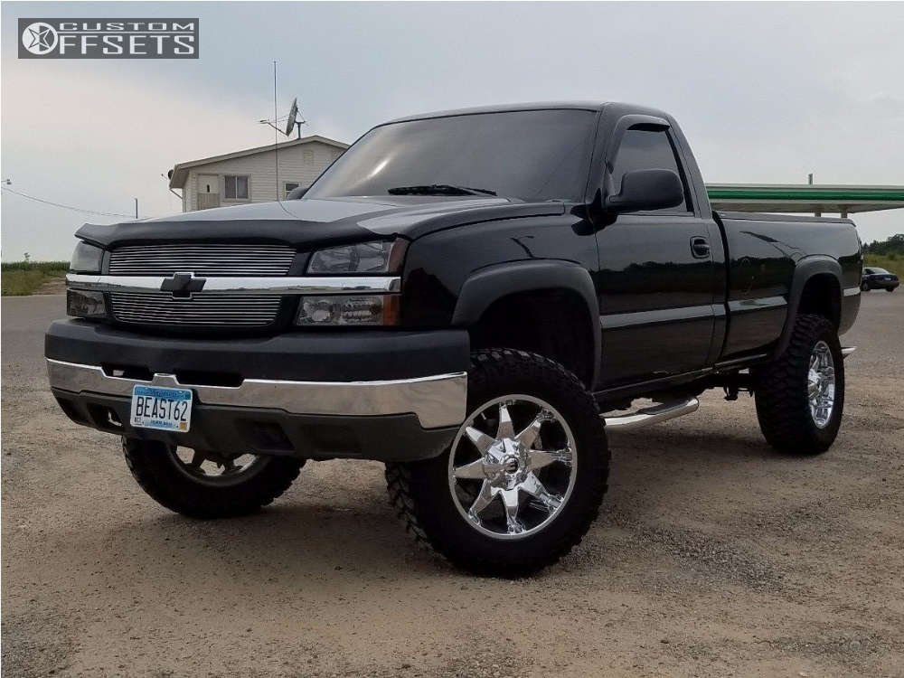 Fuel Octane 20x9 20 Chrome D5082909857 Custom Offsets