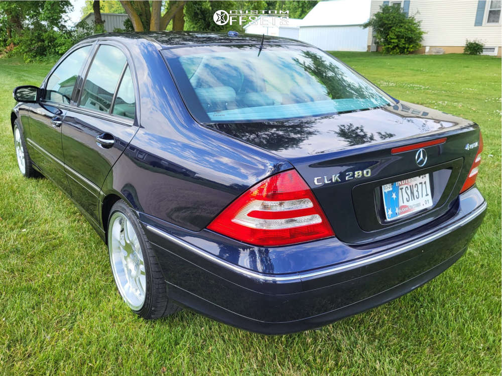 2006 Mercedes-Benz C280 with 18x8.5 35 4Play OE Wheels Mb09