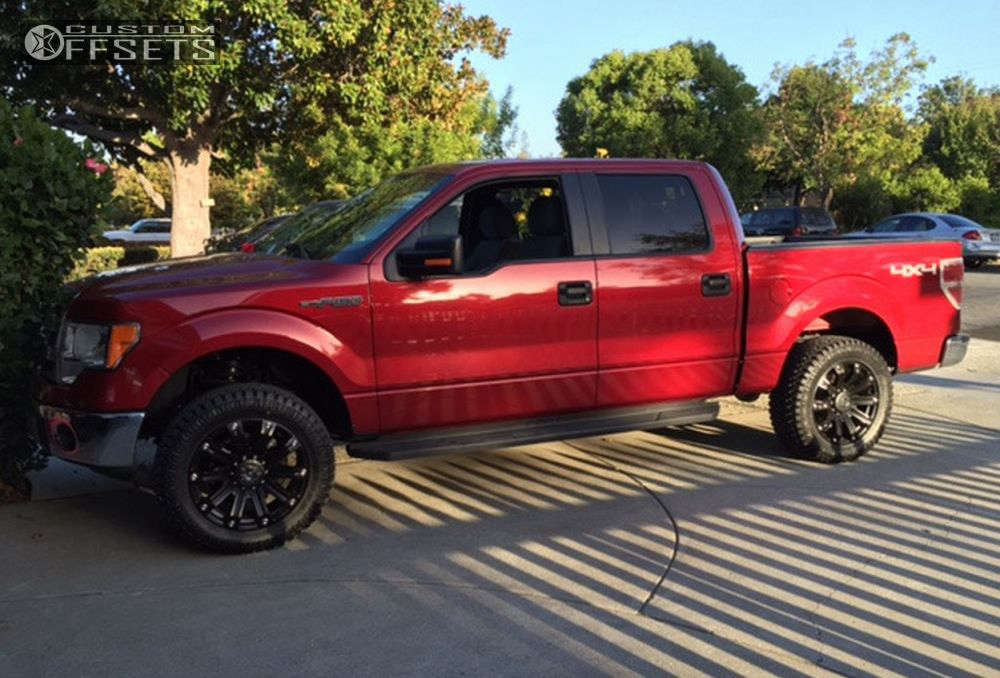 2014 Ford F150 with 20x9 18 TIS 534B and 33/12.5R20 Atturo Trail Blade