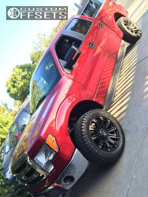 2014 Ford F-150 with 20x9 18 TIS 534B and 33/12.5R20 Atturo Trail Blade ...