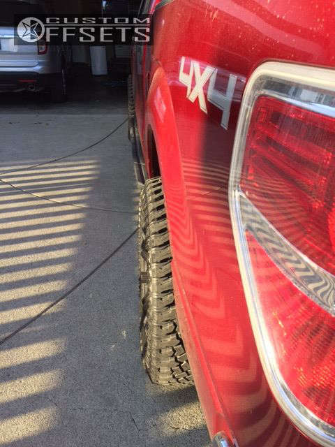 2014 Ford F-150 with 20x9 18 TIS 534B and 33/12.5R20 Atturo Trail Blade ...