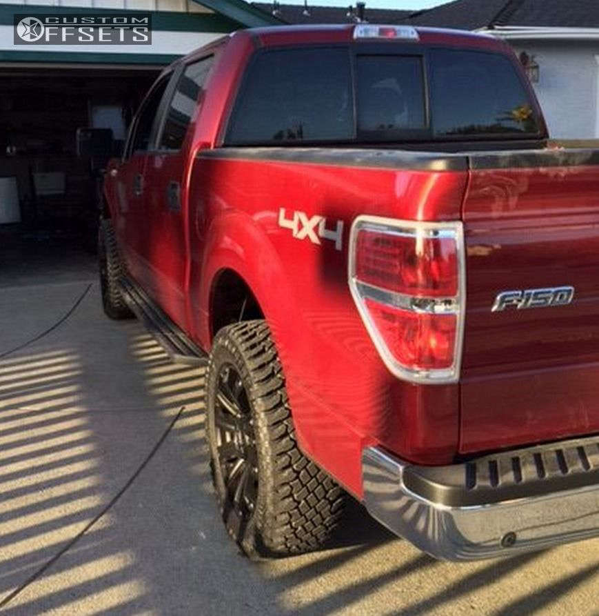 2014 Ford F-150 with 20x9 18 TIS 534B and 33/12.5R20 Atturo Trail Blade ...