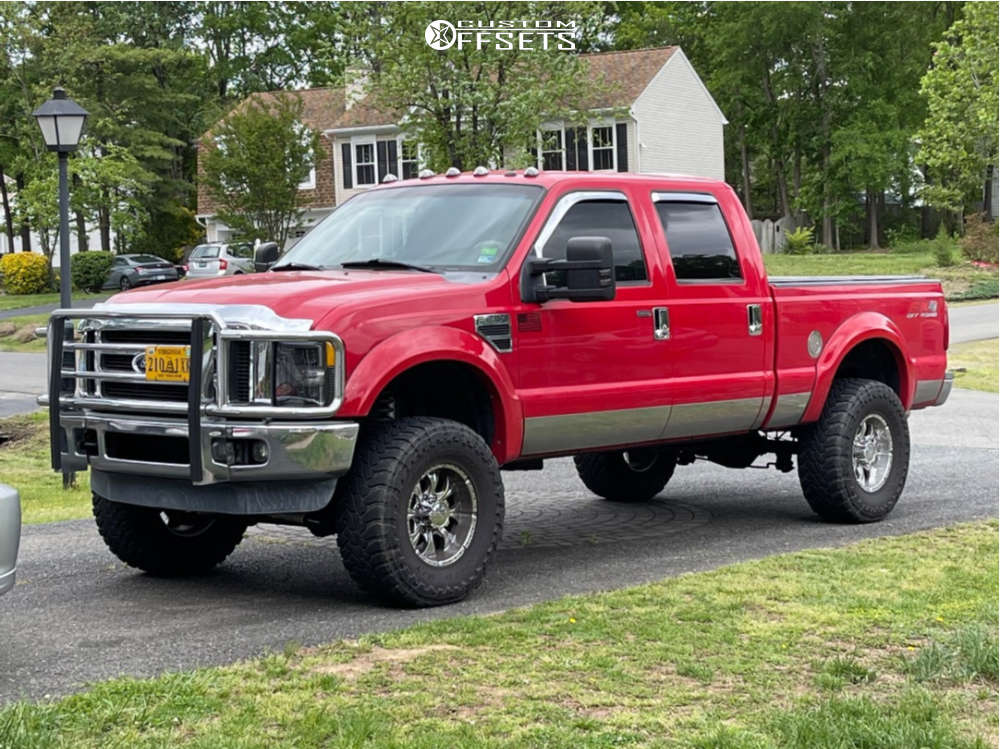 2010 Ford F-250 Super Duty with 18x9 10 Helo He791 and 37/13.5R18 Toyo ...