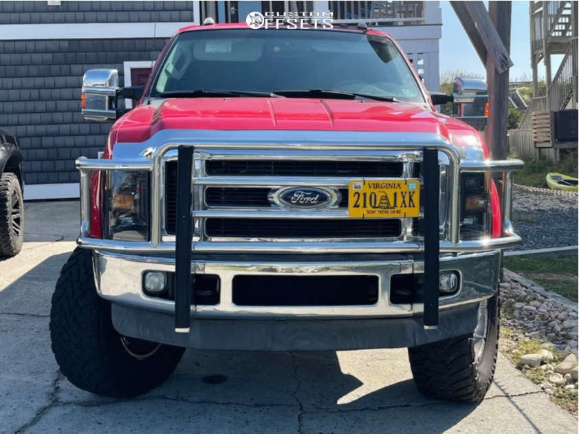 2010 Ford F-250 Super Duty with 18x9 10 Helo He791 and 37/13.5R18 Toyo ...