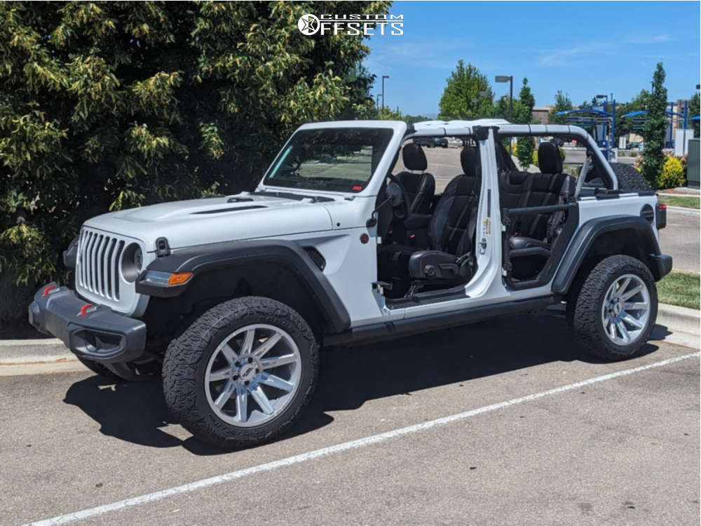 2018 Jeep Wrangler JL with 20x10 -19 Off Road Monster M25 and 275
