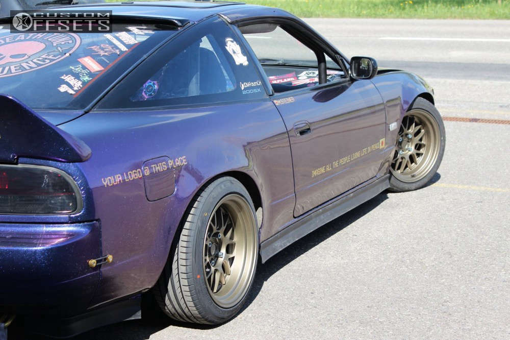 1992 Nissan 200SX with 16x8 0 7Twenty Style44 and 205/45R16 Nokian