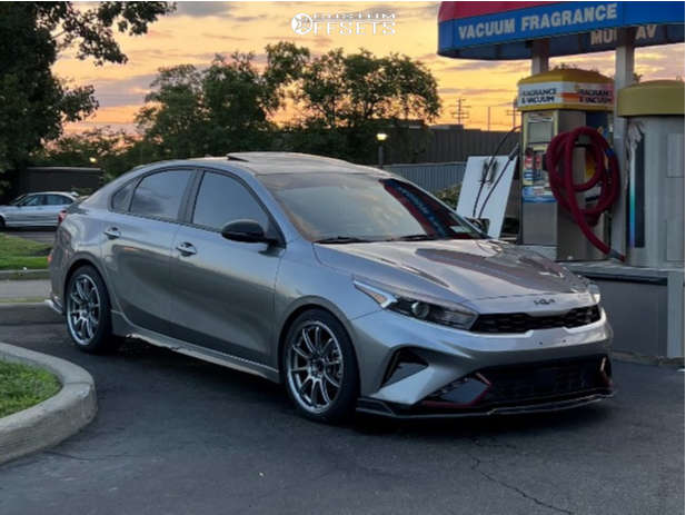 2022 Kia Forte with 18x8 40 Enkei Triumph and 225/40R18 Vercelli Strada ...