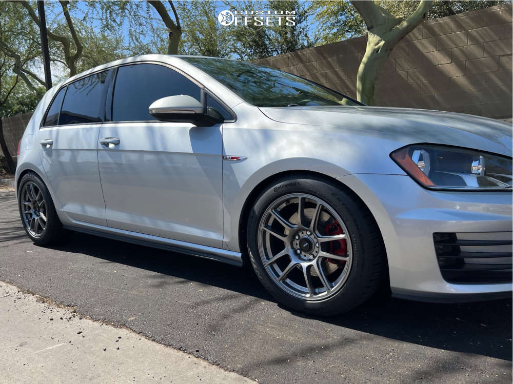 Konig Heliogram 17x8.5 38 Titanium | HL8751438T | Custom Offsets
