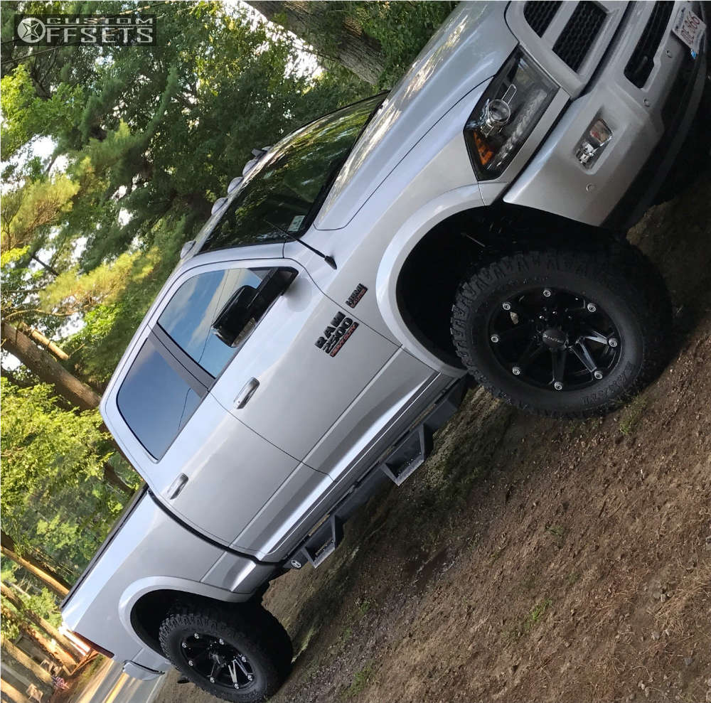 2016 Ram 2500 with 20x9 -12 Ballistic Jester and 37/12.5R20 Kanati ...