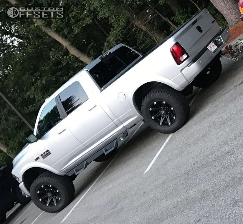 2016 Ram 2500 with 20x9 -12 Ballistic Jester and 37/12.5R20 Kanati ...