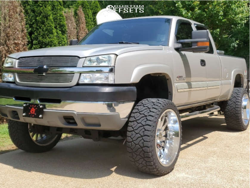 2005 Chevrolet Silverado 2500 HD with 24x12 -44 Hardcore Offroad