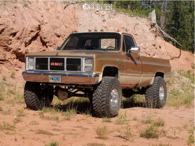 1986 GMC K2500 with 16x12 -50 Mickey Thompson Classic Iii and 385/70R16 ...